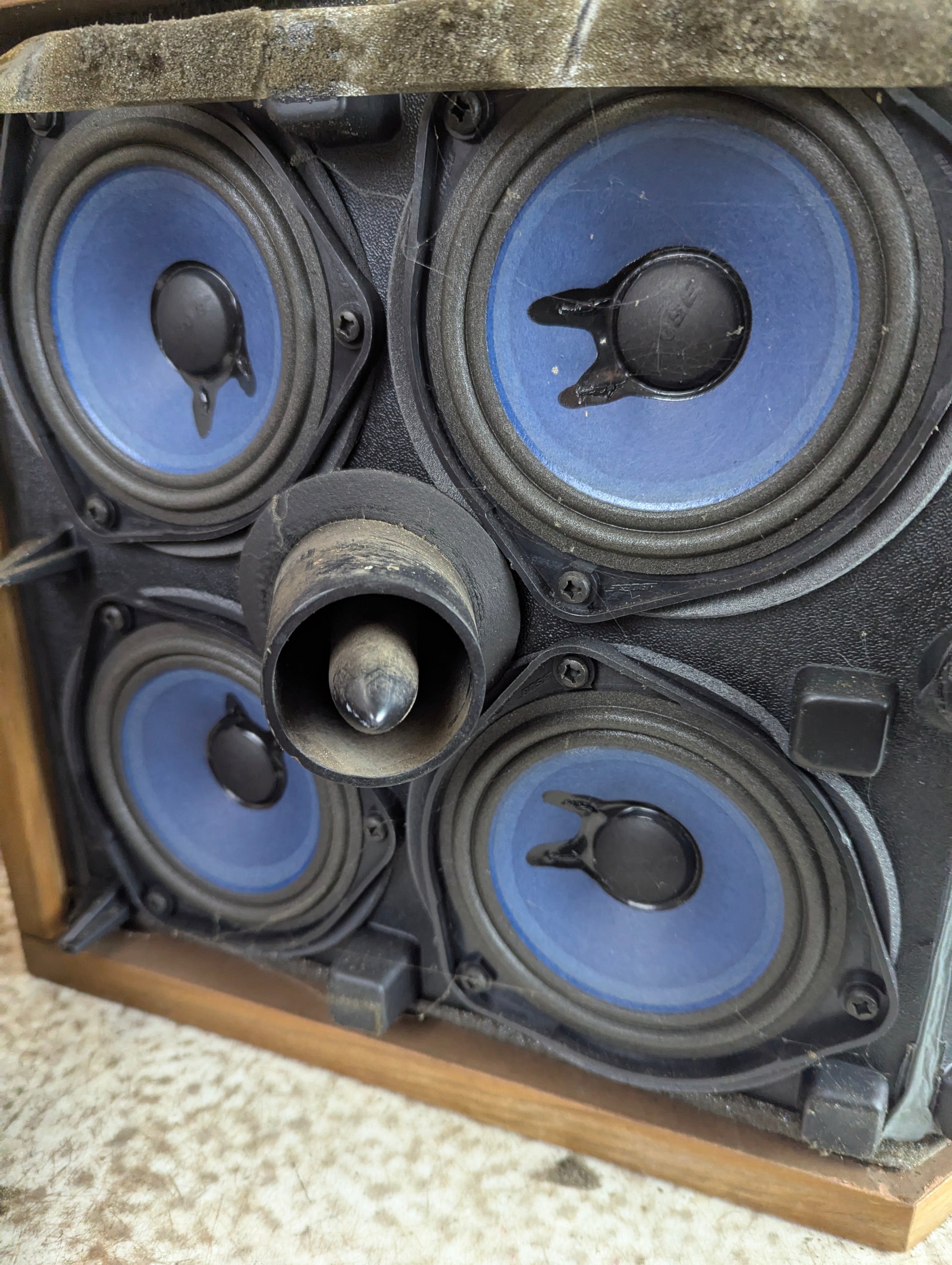 Pair of Vintage Bose 901 Series VI Speakers with Equalizer - view 10