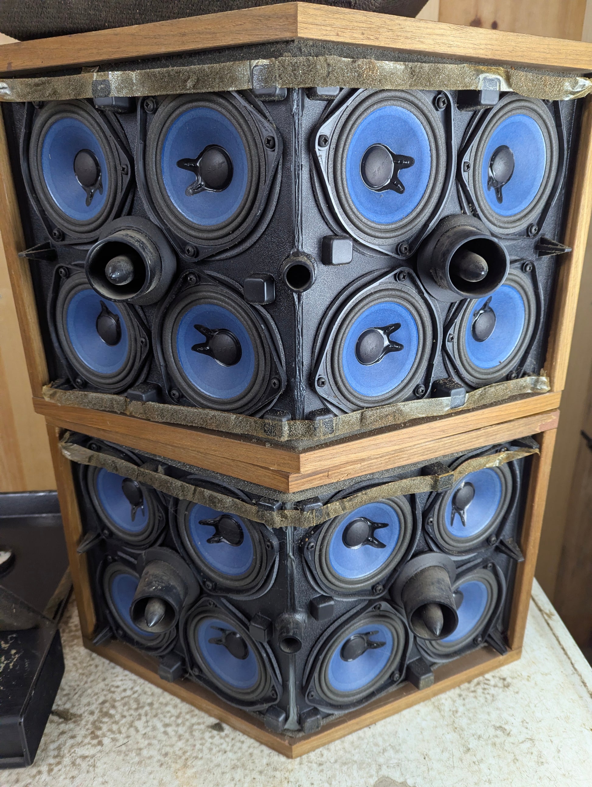 Pair of Vintage Bose 901 Series VI Speakers with Equalizer - view 6