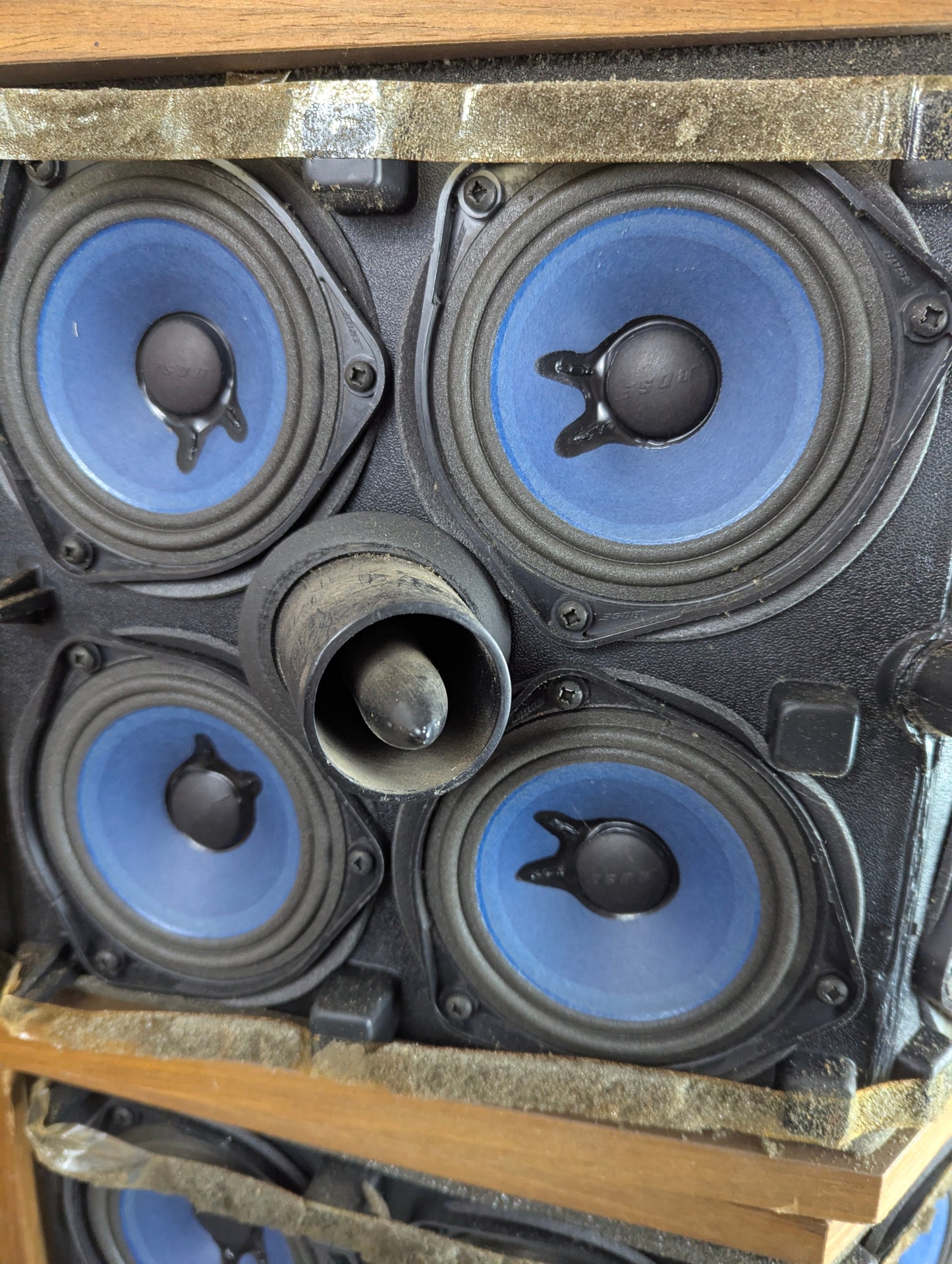 Pair of Vintage Bose 901 Series VI Speakers with Equalizer - view 7