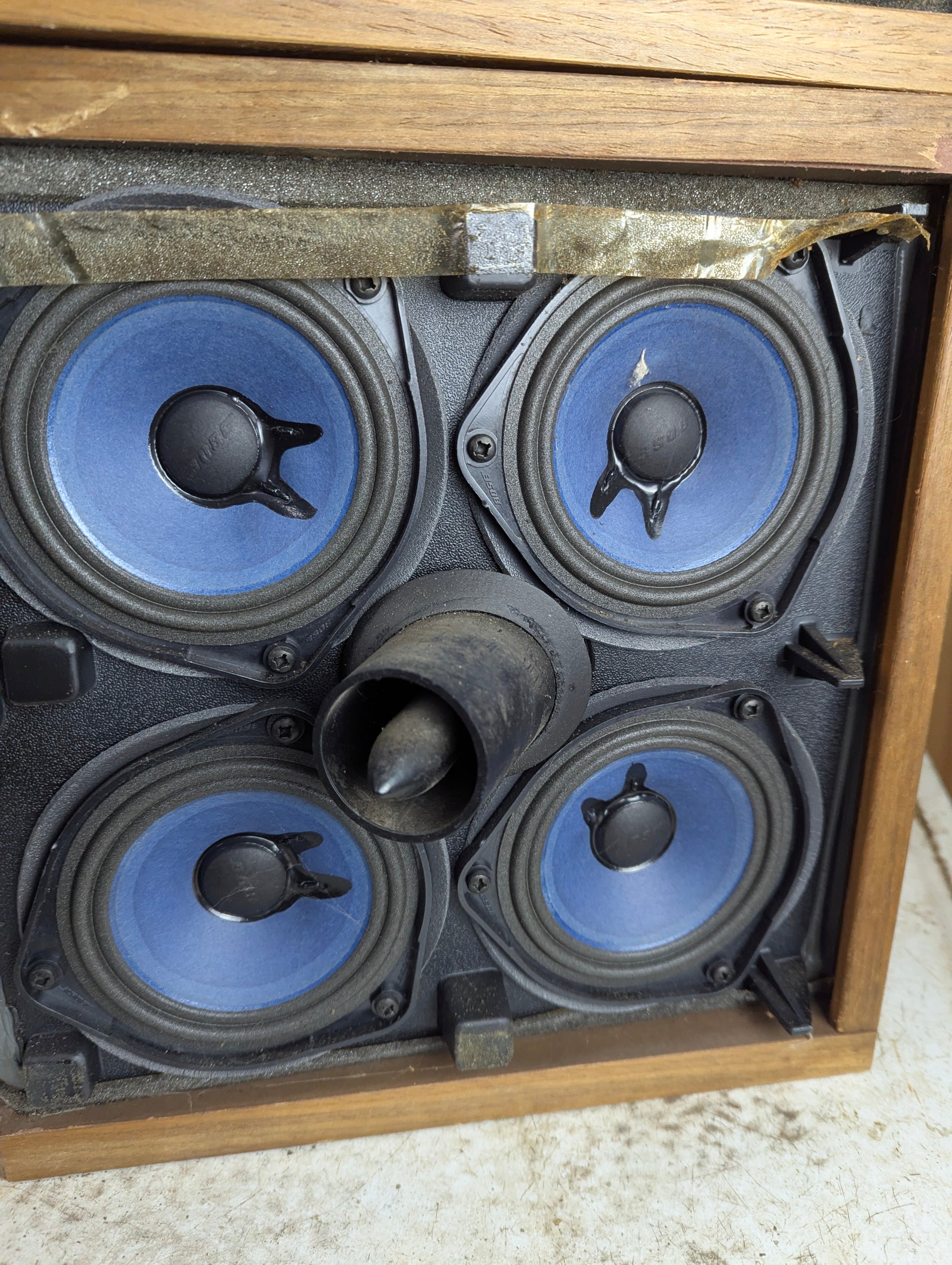 Pair of Vintage Bose 901 Series VI Speakers with Equalizer - view 9