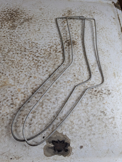 Pair of Vintage Wire Sock Stretchers