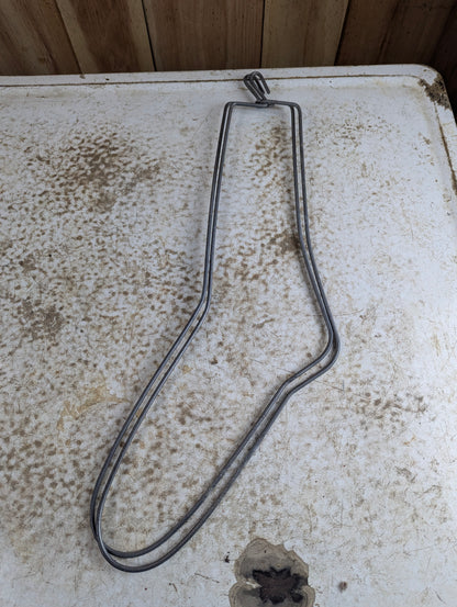 Pair of Vintage Wire Sock Stretchers with Hook
