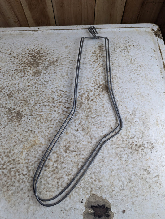 Pair of Vintage Wire Sock Stretchers with Hook