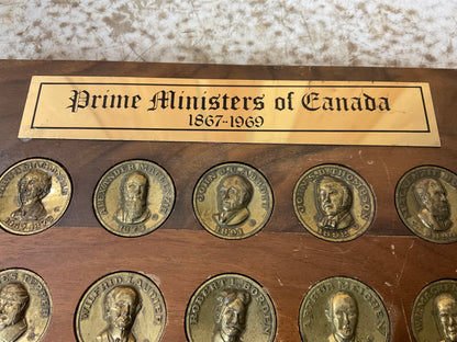Prime Ministers of Canada Plaque 1867-1969 - view 2