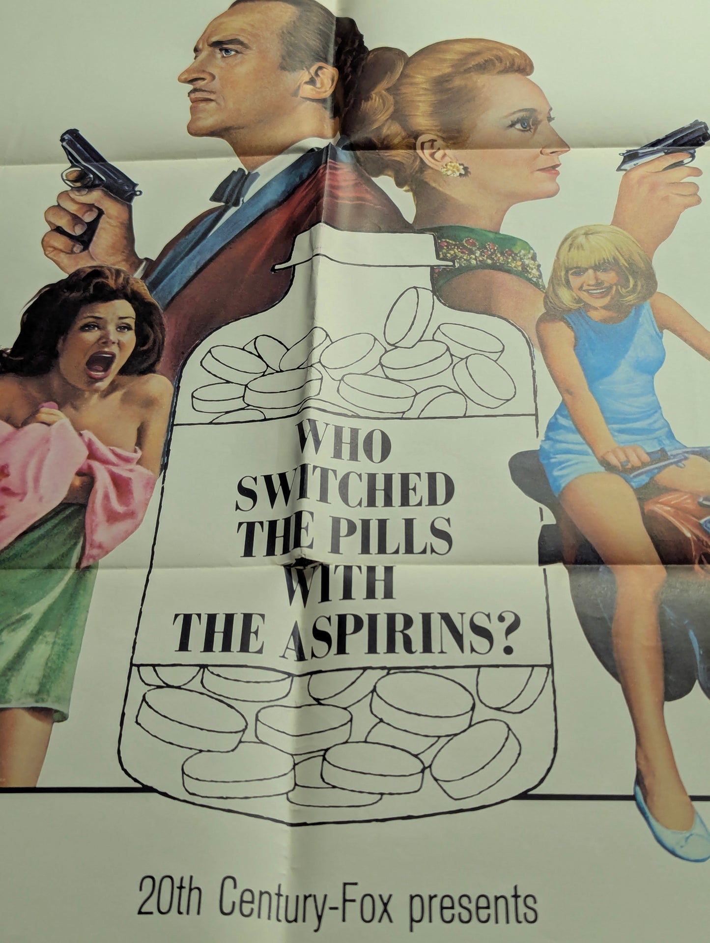 Prudence and the Pill (1968) Original Folded One Sheet Movie Poster - view 7