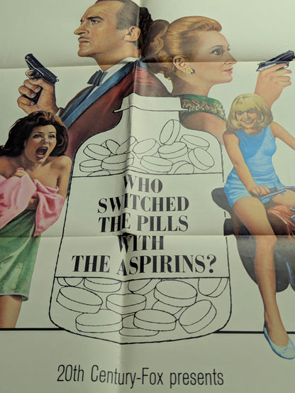Prudence and the Pill (1968) Original Folded One Sheet Movie Poster - view 7