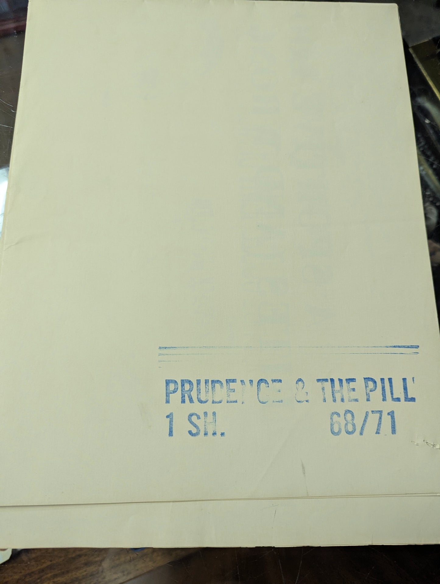 Prudence and the Pill (1968) Original Folded One Sheet Movie Poster - view 9
