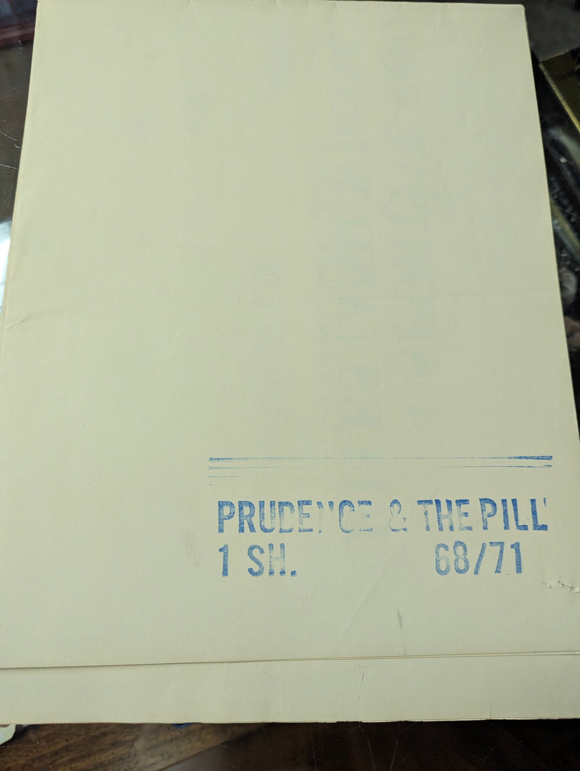 Prudence and the Pill (1968) Original Folded One Sheet Movie Poster - view 9