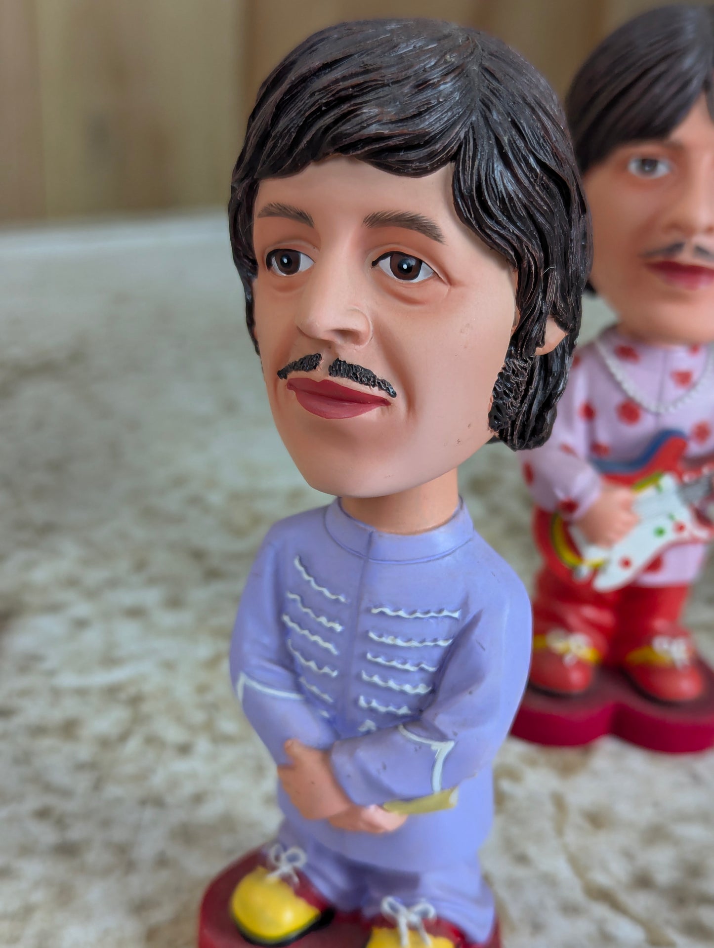 Rare Set of Collectible Beatles Bobbleheads - view 9