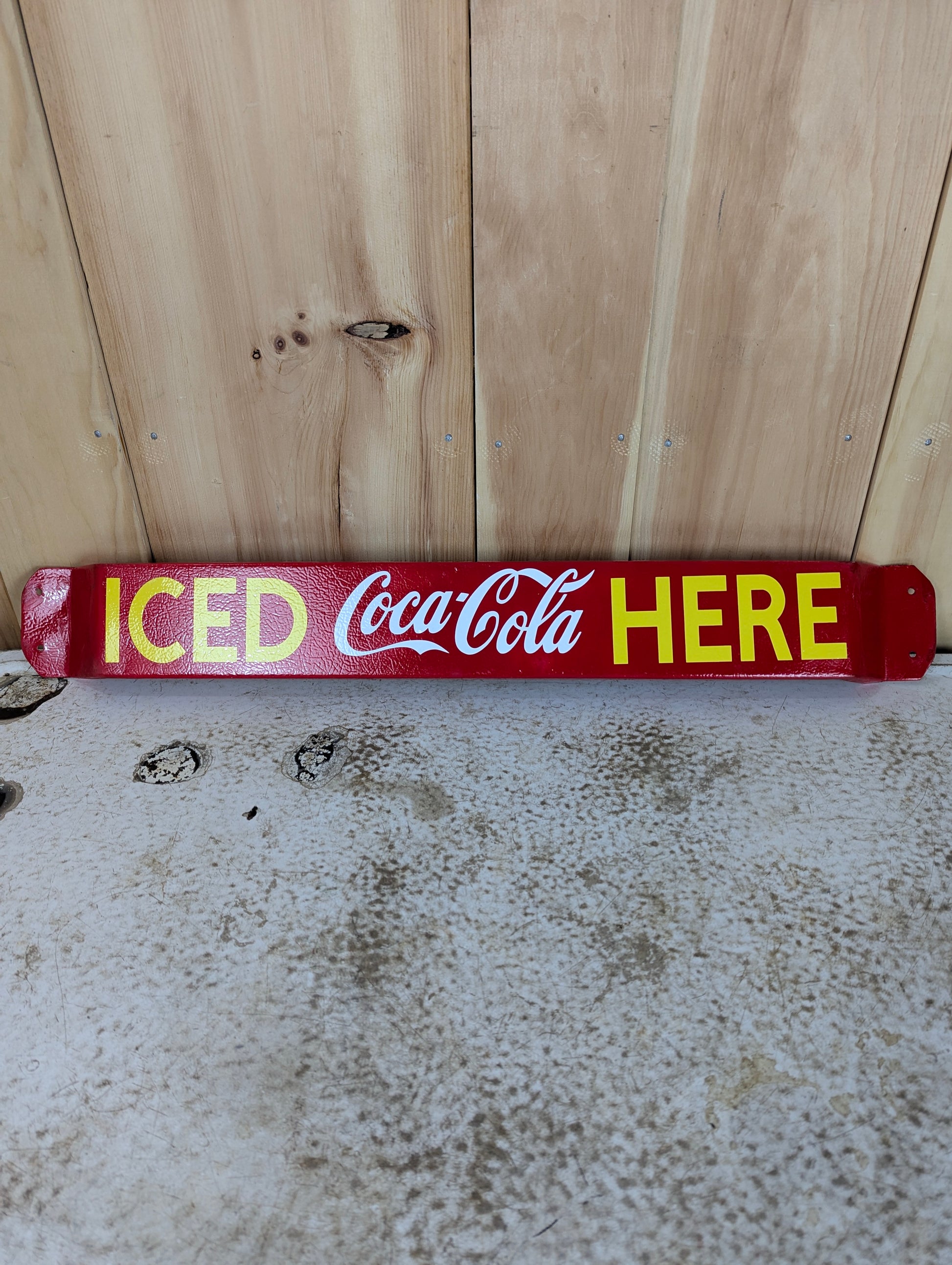Reproduction Coca-Cola Door Push Bar