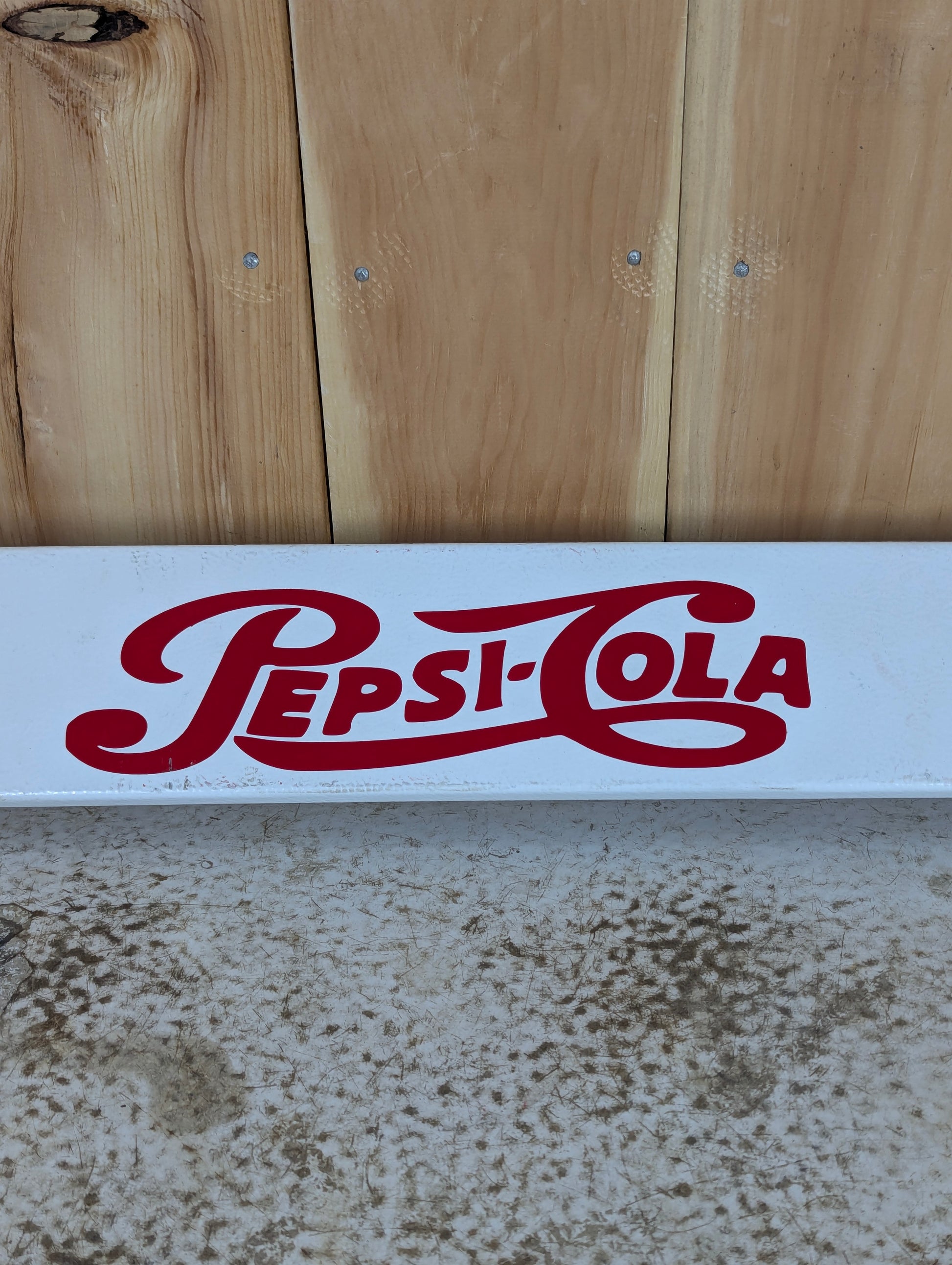 Reproduction Pepsi Cola Door Push Bar - view 3