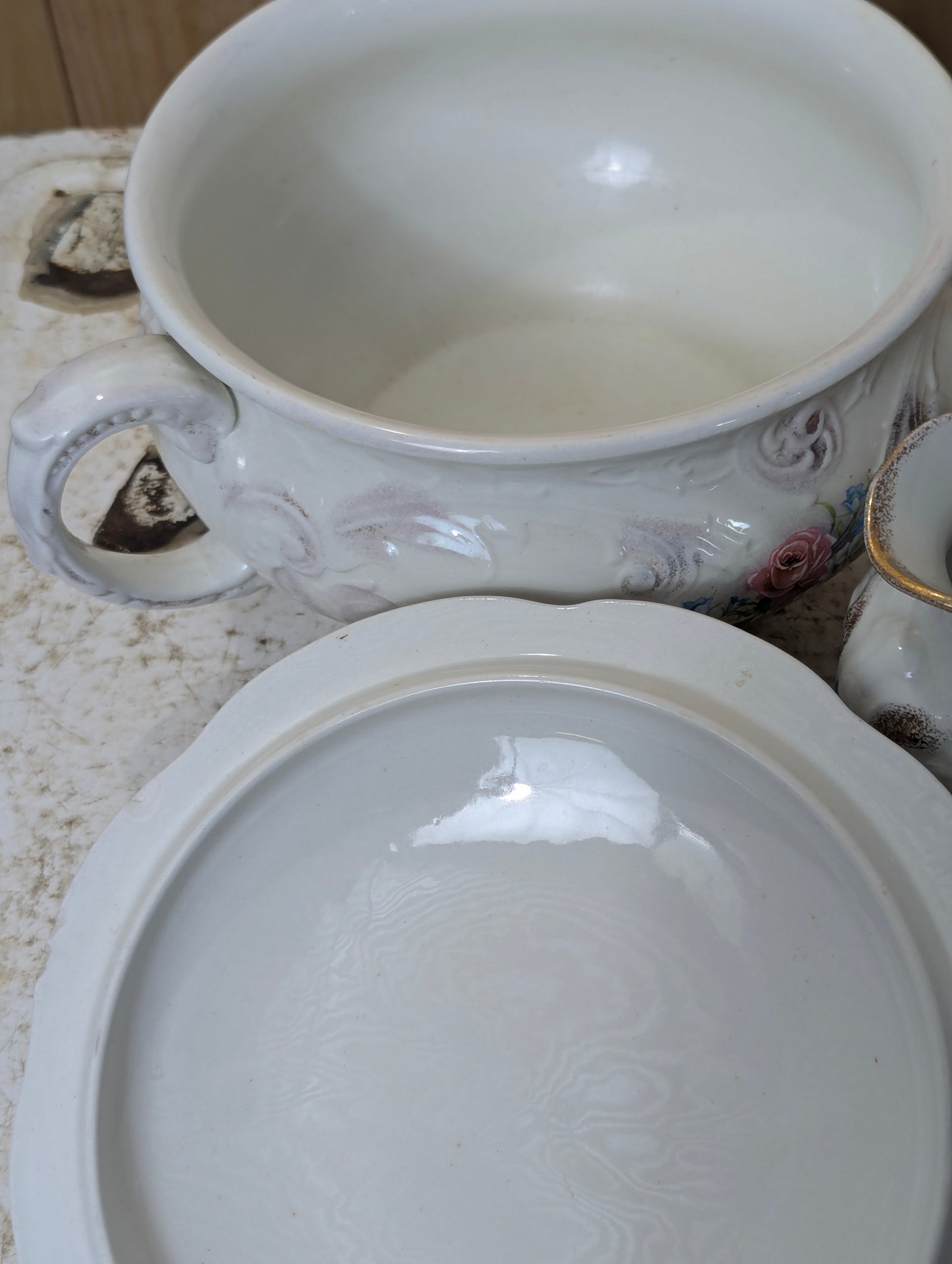 Vintage Ceramic Washstand Set