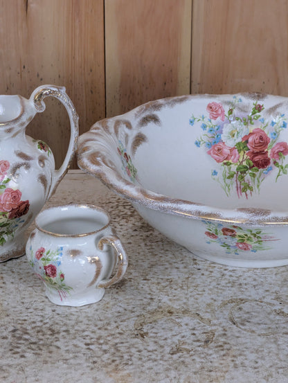 Vintage Ceramic Washstand Set
