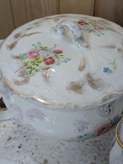 Vintage Ceramic Washstand Set
