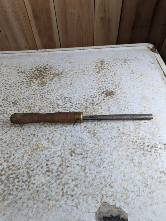 Vintage Ward Cast Steel 14" 1/2" Wide Gouge Chisel