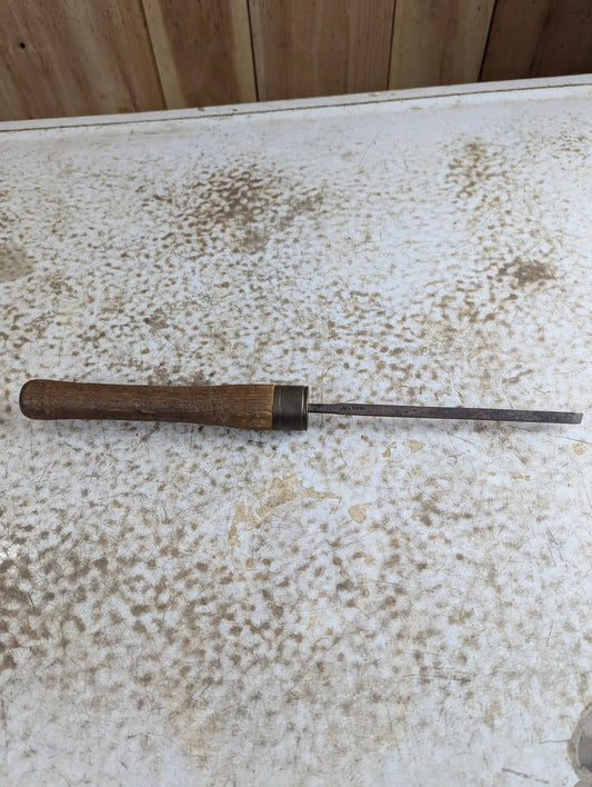 Vintage Ward Cast Steel 13" 1/4" Wide Chisel