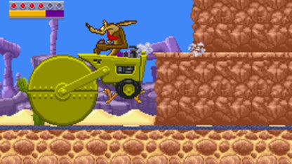 Road Runner's Death Valley Rally (SNES) - view 2