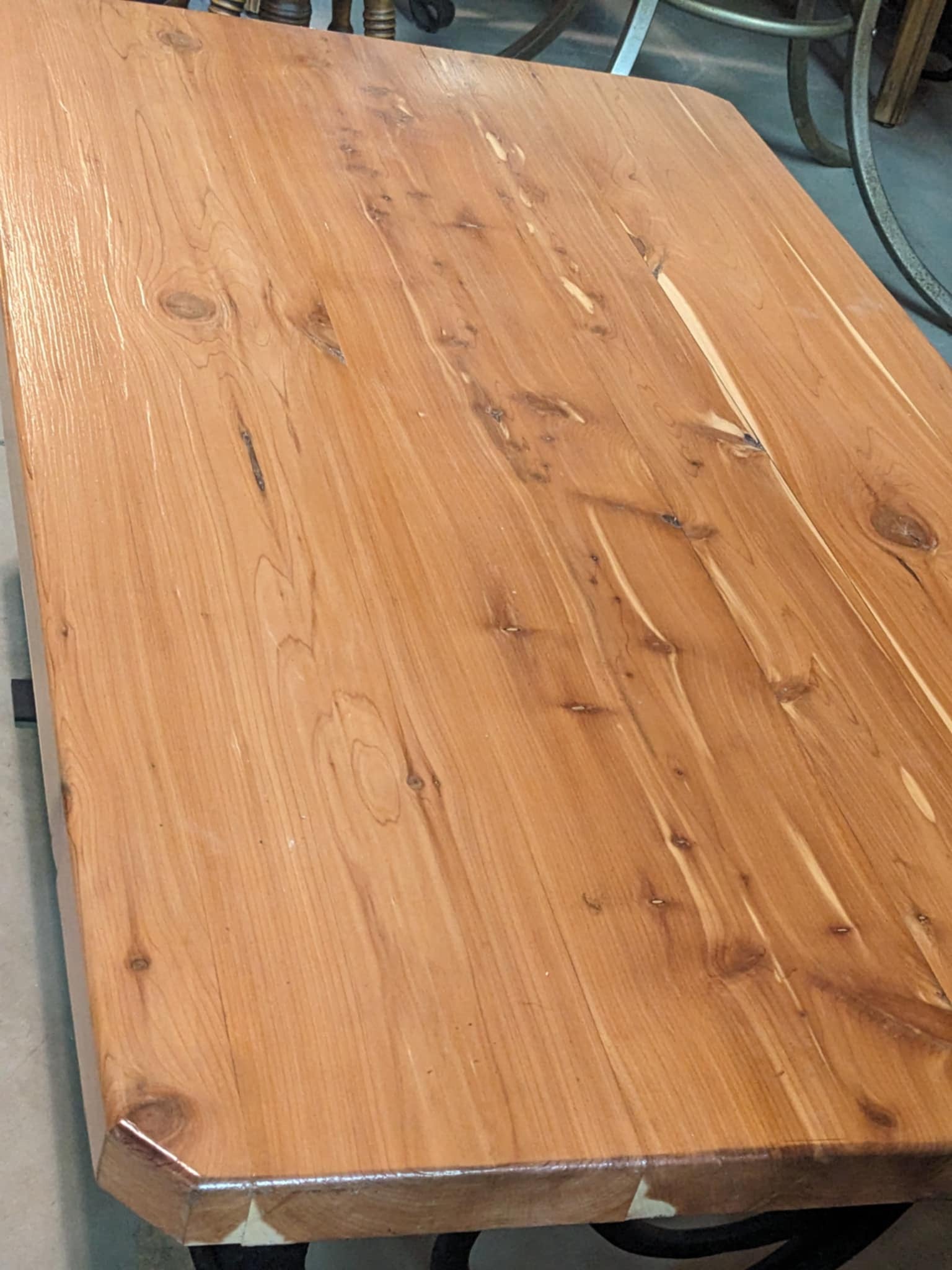 Rustic Red Cedar CoffeeTable - view 2