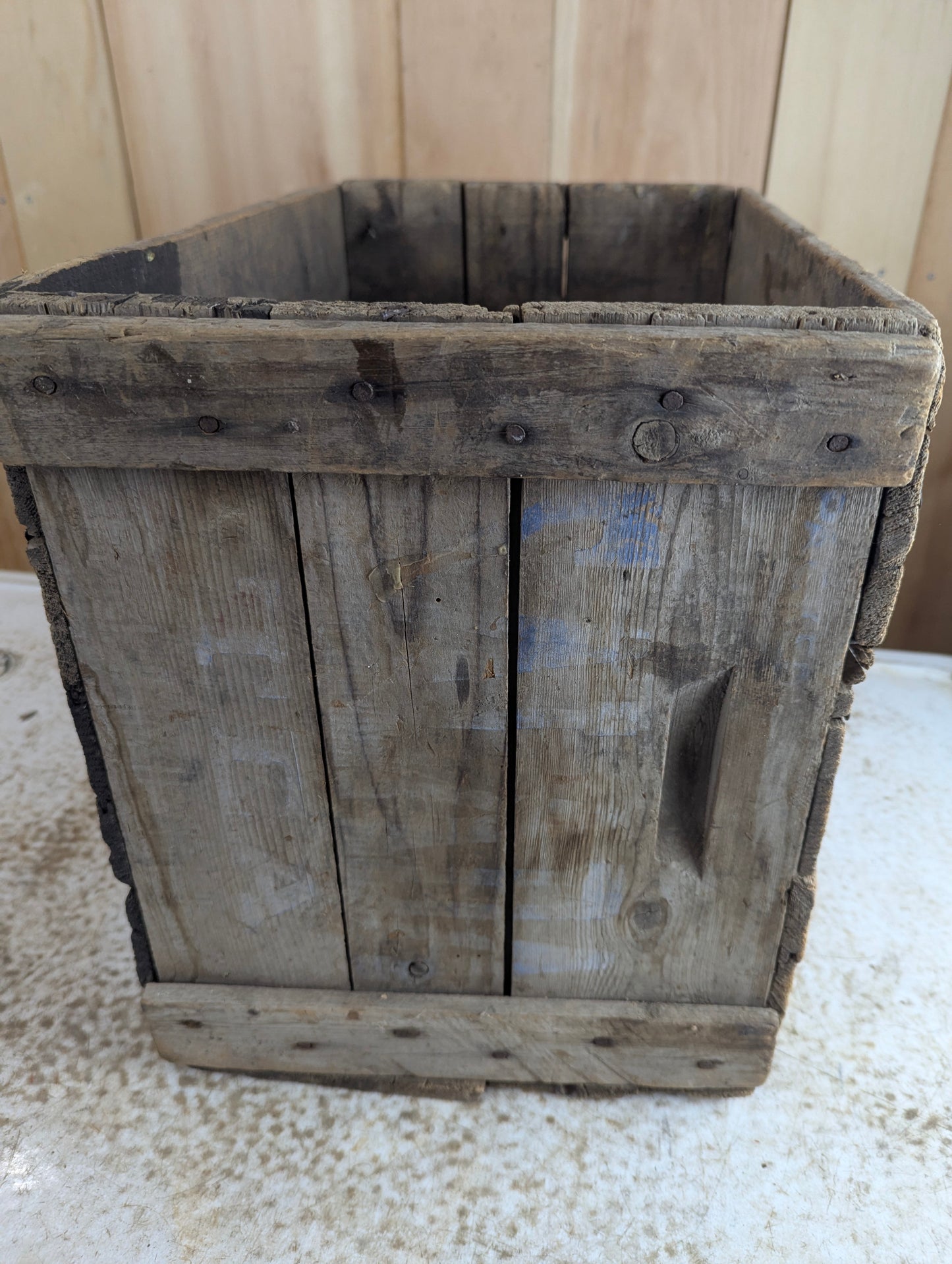 Rustic Wood Crate - view 2