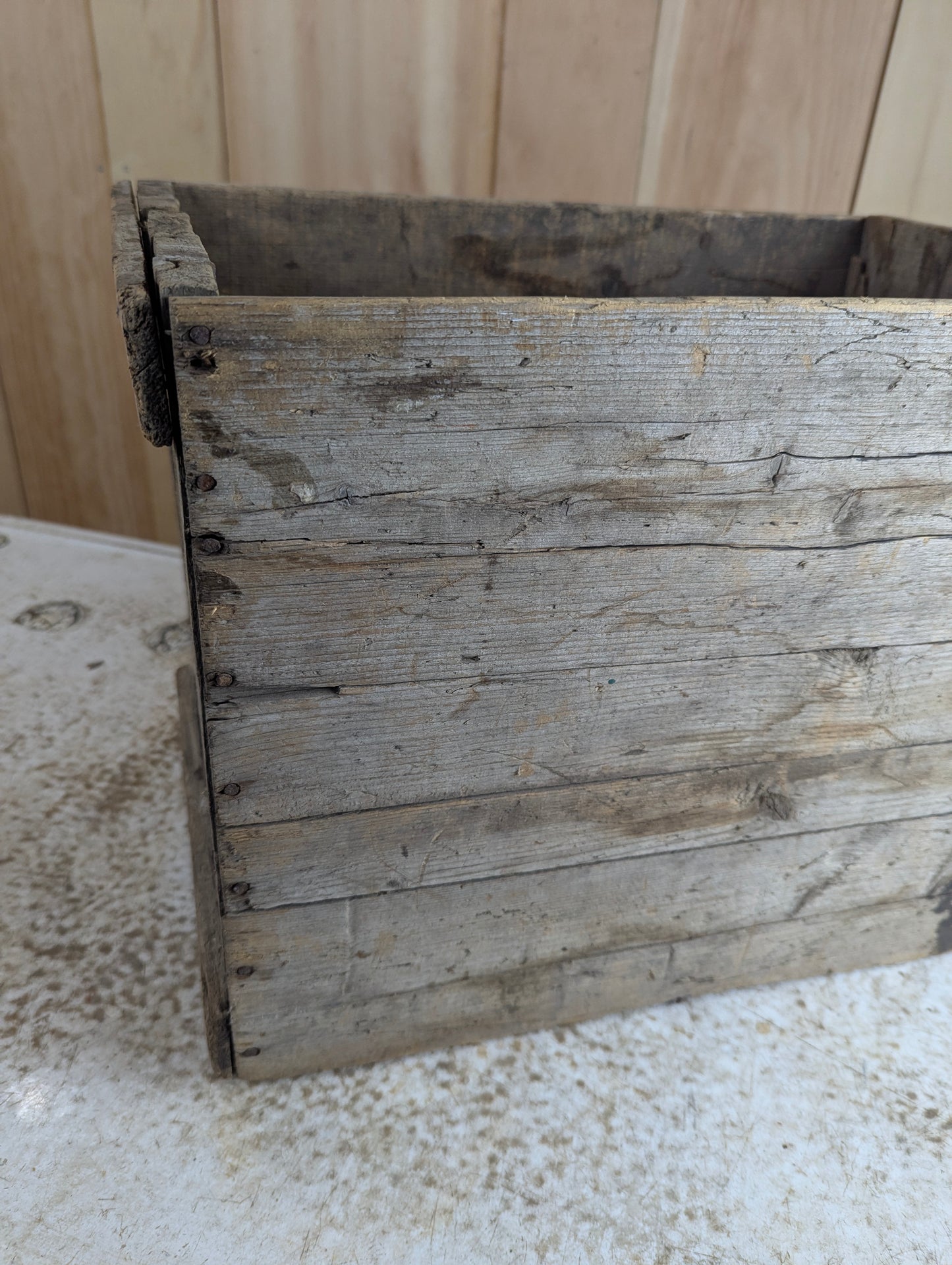Rustic Wood Crate - view 4