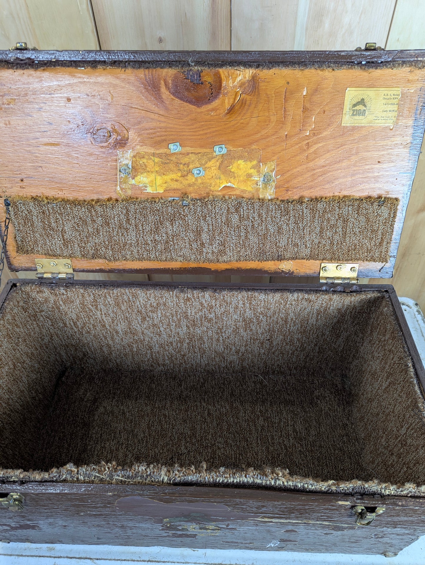 Rustic Wooden Box - view 2