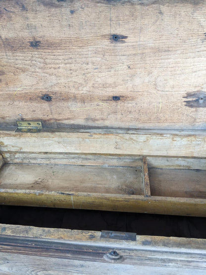 Rustic Wooden Carpenter’s Chest - view 6