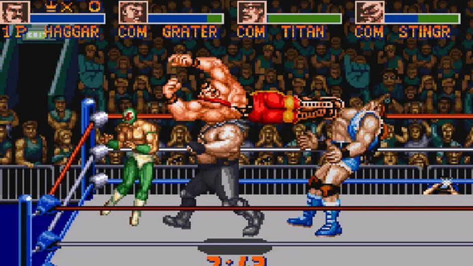 Saturday Night Slam Masters (SNES) - view 2