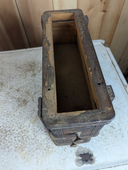 Set of 2 Antique Wooden Sewing Machine Drawers - view 4