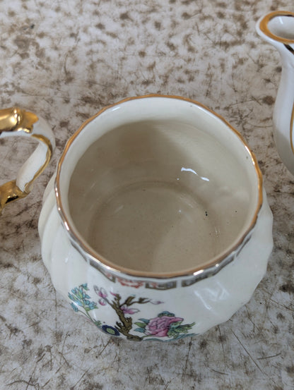 Set of 4 Vintage Sadler Indian Tree Peony Tea Set - view 6