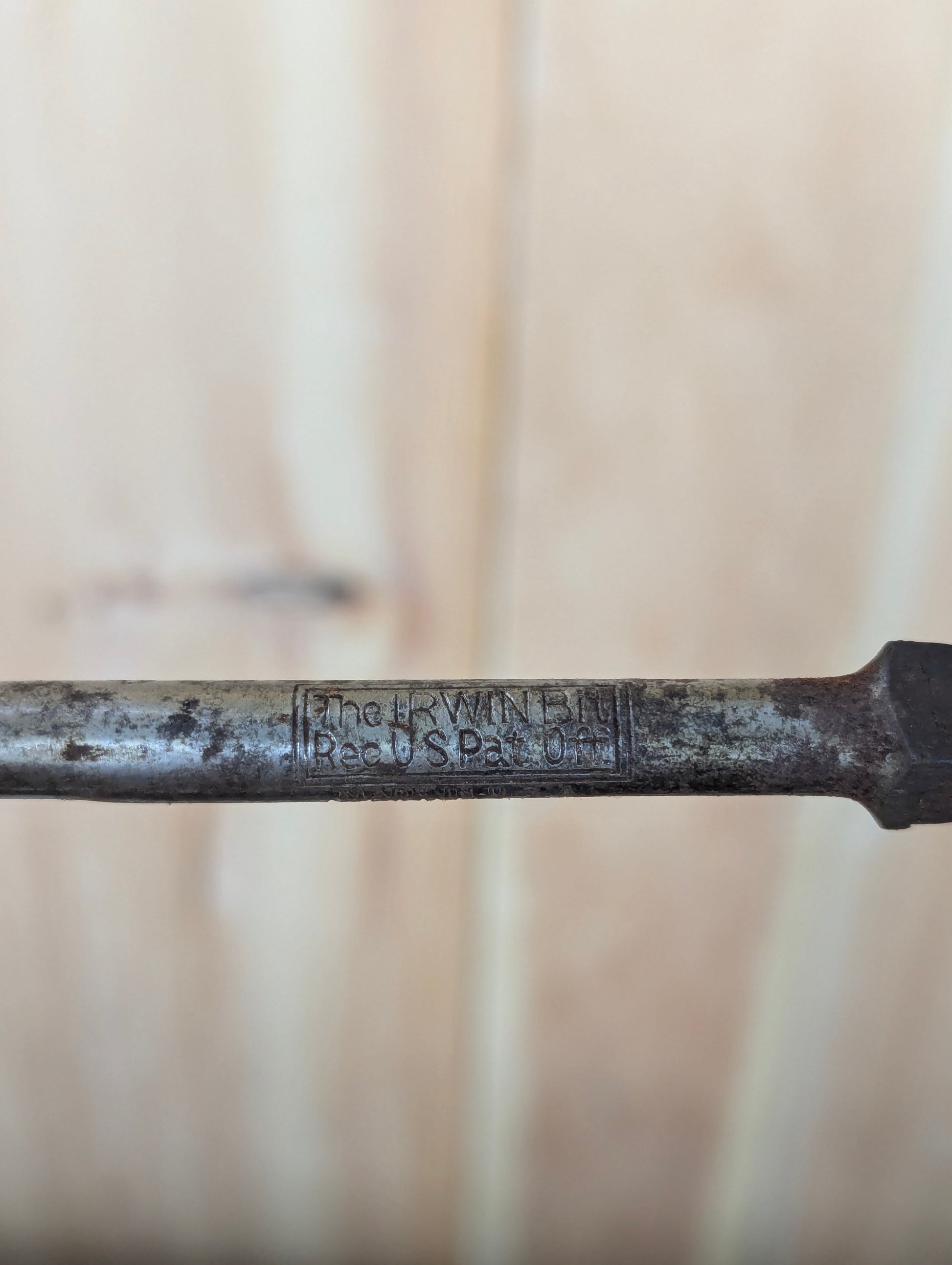 Set of Vintage Irwin Steel Auger Drill Bits - view 7