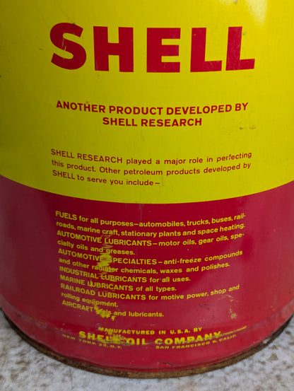 Shell Oil Can - view 3