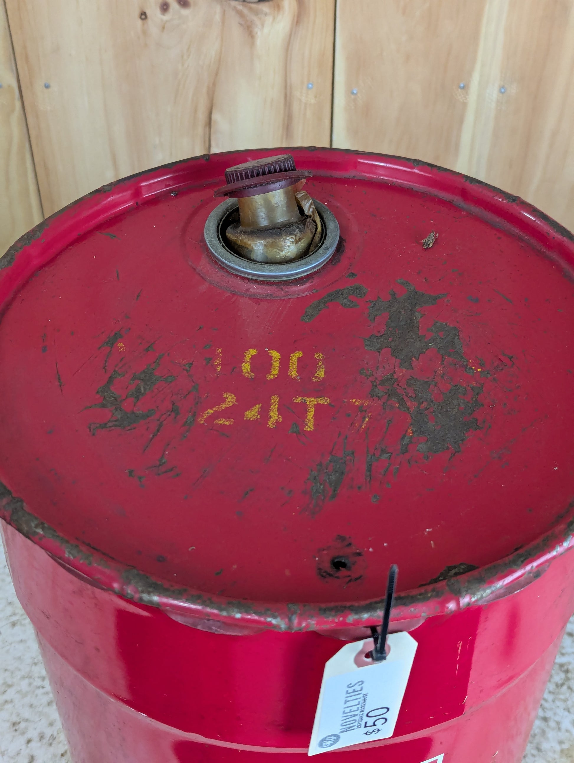 Shell X -100 Motor Oil Can - view 6