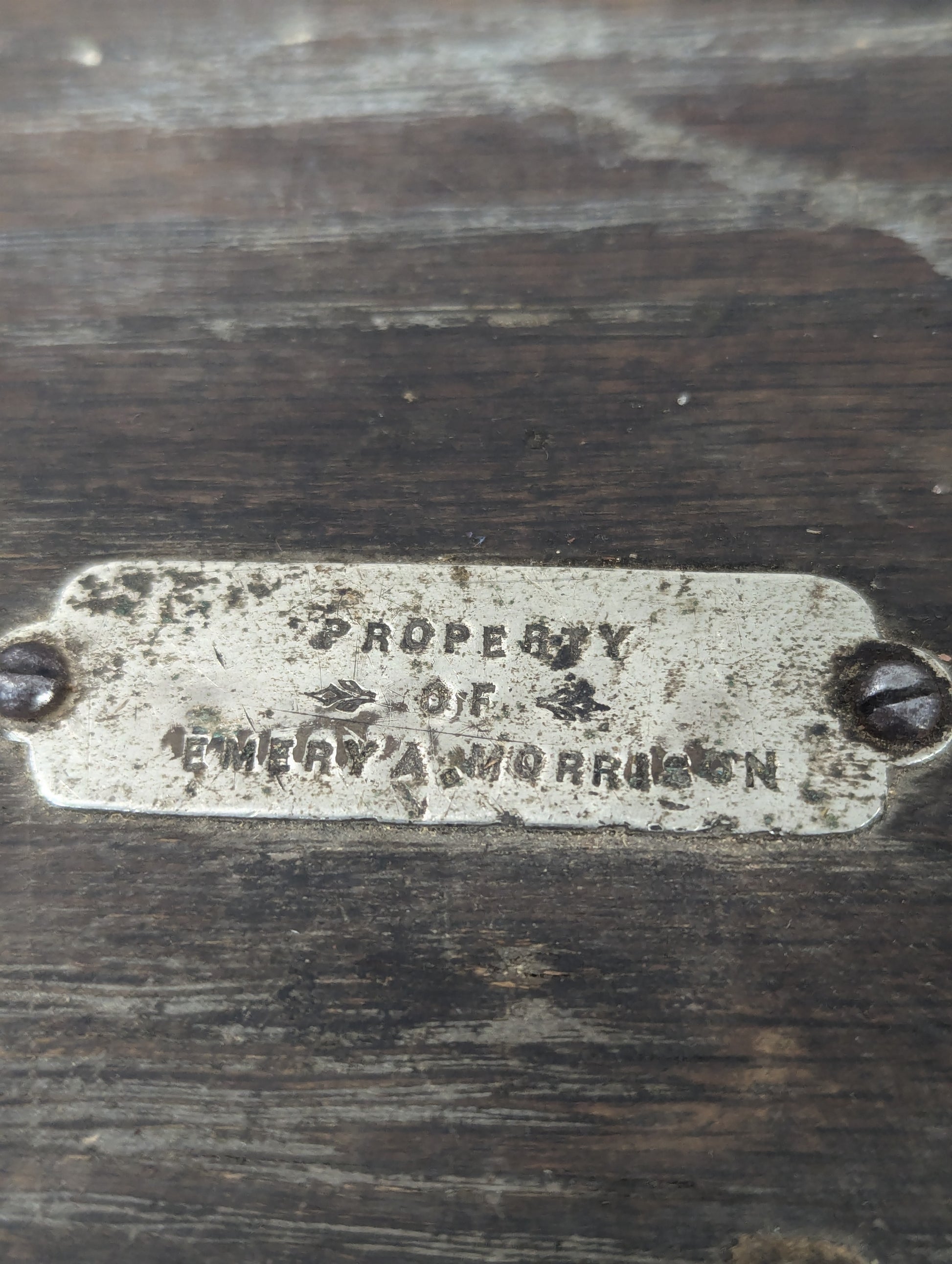 Small Antique Wooden Carpenter’s Trunk - view 10