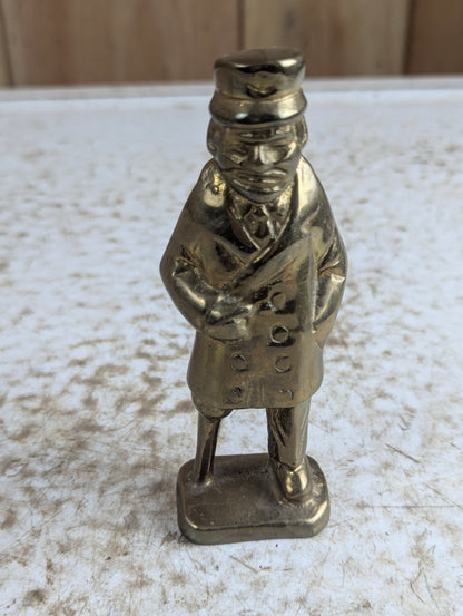 Solid Brass Old Salt Sea Captain Figurine