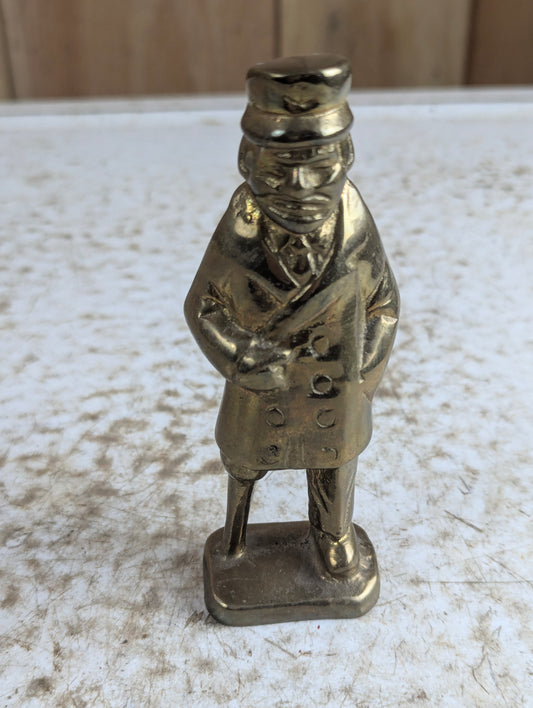 Solid Brass Old Salt Sea Captain Figurine