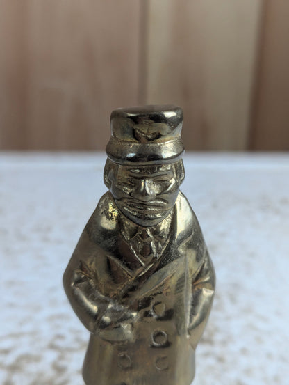 Solid Brass Old Salt Sea Captain Figurine - view 2