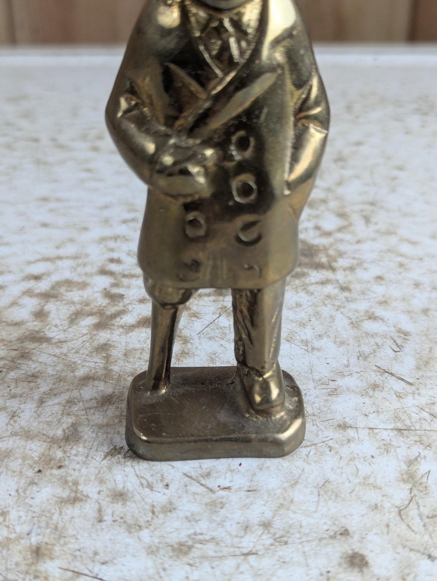 Solid Brass Old Salt Sea Captain Figurine - view 3
