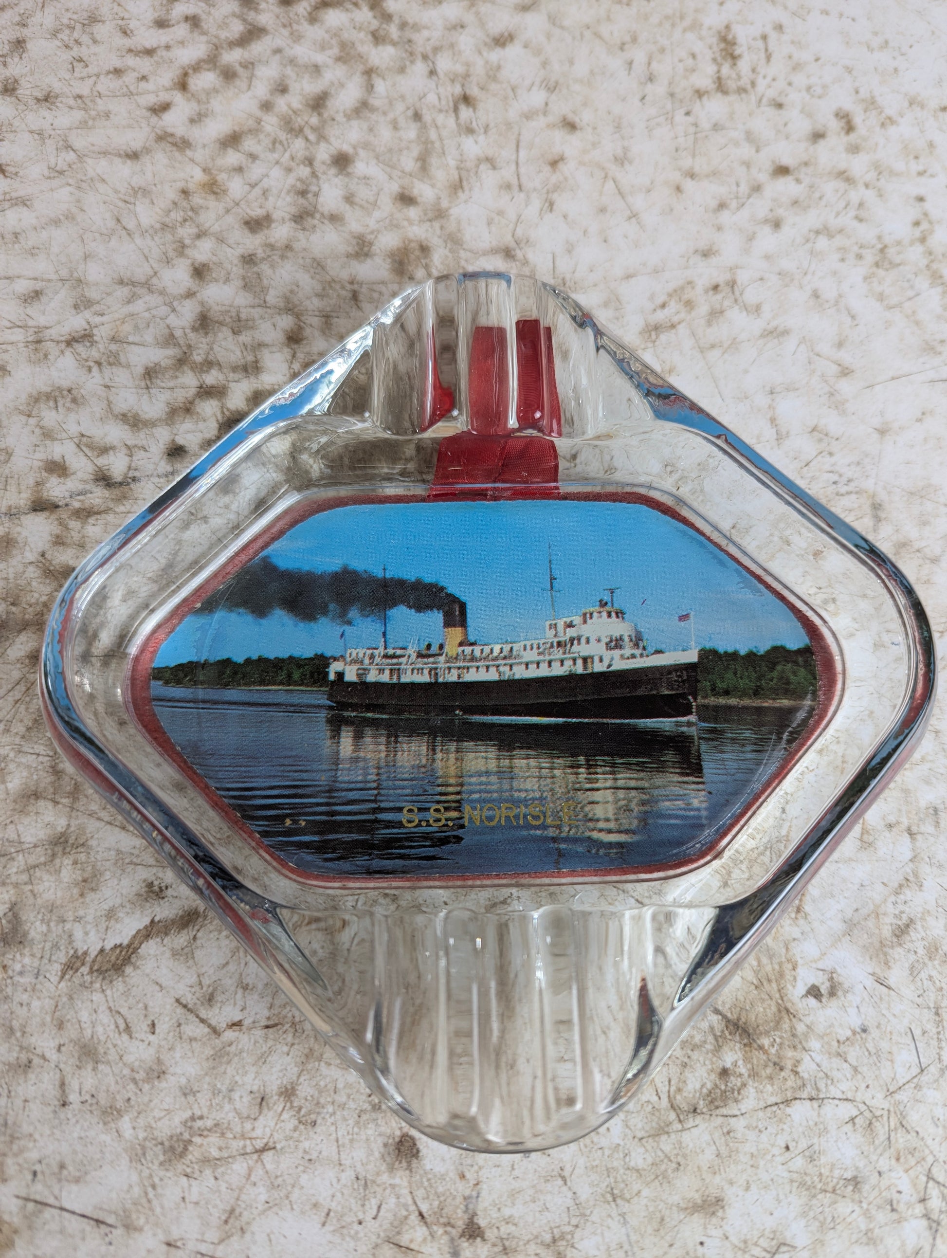 SS Norisle Souvenir Ashtray