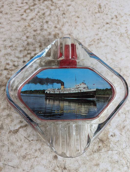 SS Norisle Souvenir Ashtray