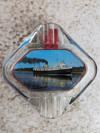 SS Norisle Souvenir Ashtray - view 2