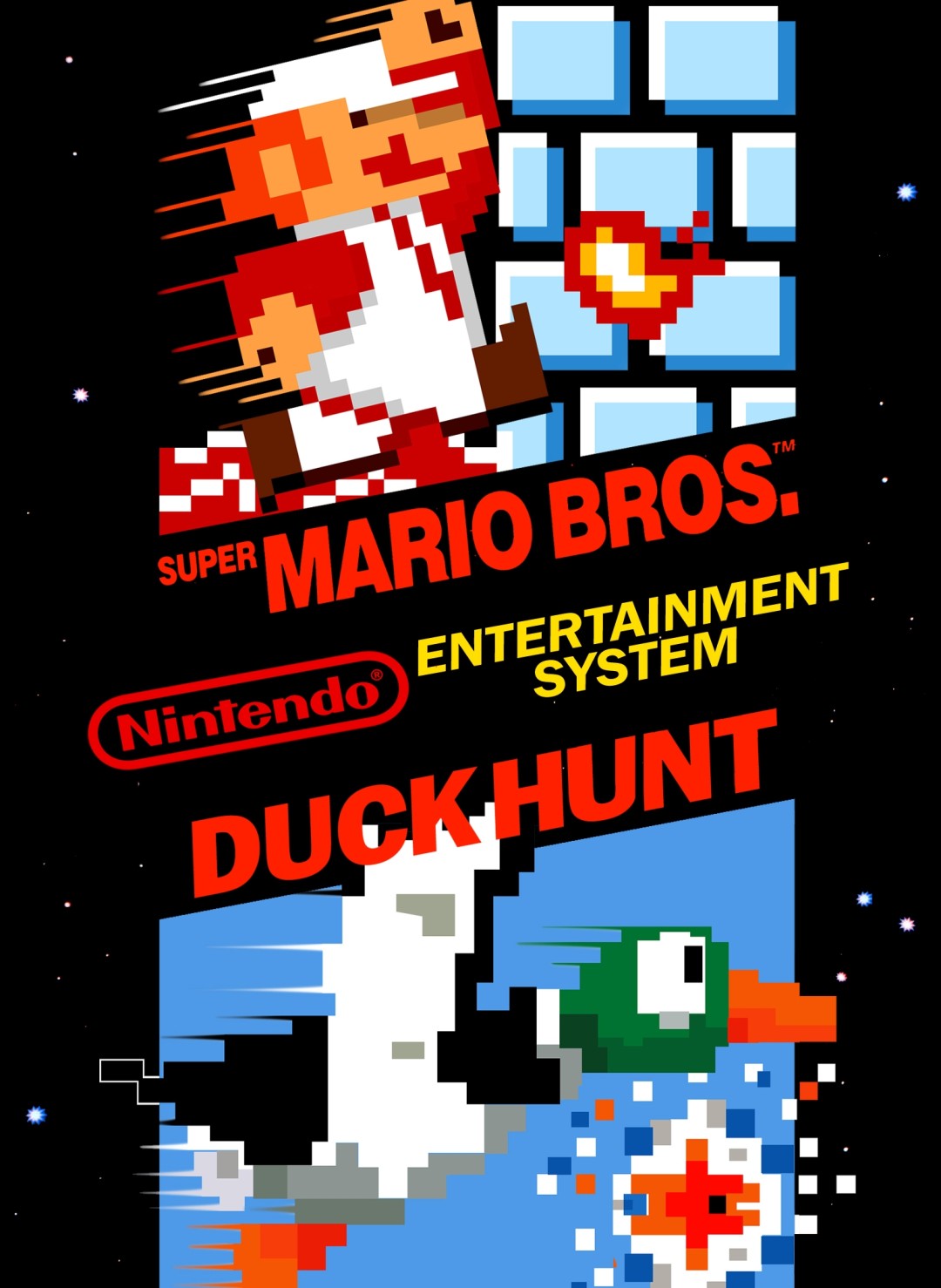 Super Mario Bros and Duck Hunt (NES)