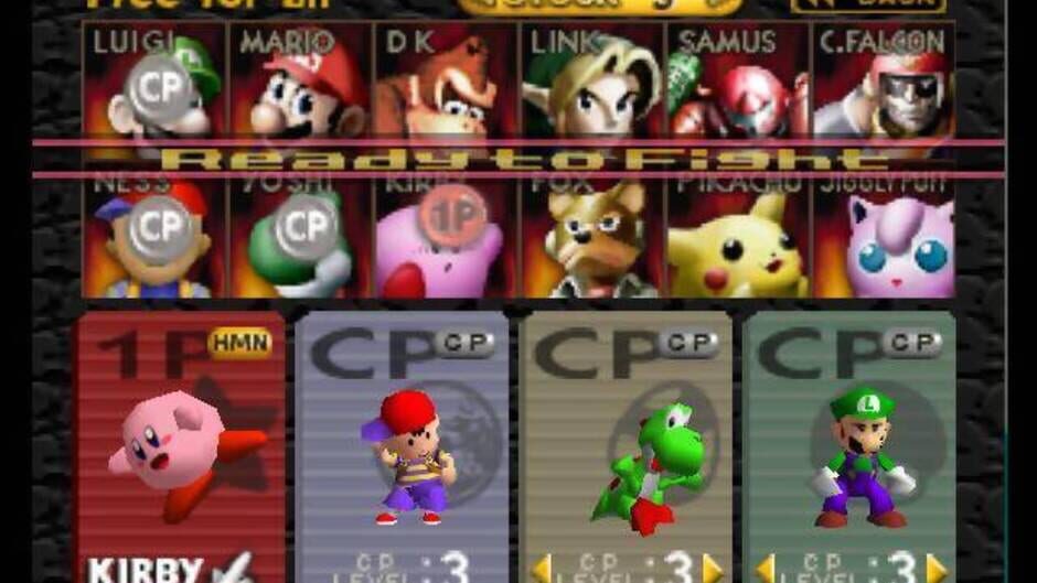 Super Smash Bros. (N64) - view 4