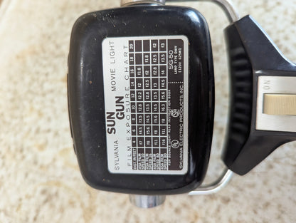 Sylvania Sun Gun Movie Light - view 2