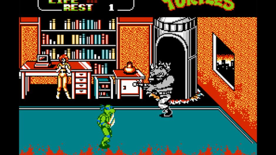 Teenage Mutant Ninja Turtles II (NES) - view 3