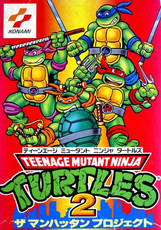 Teenage Mutant Ninja Turtles III The Manhattan Project (NES)