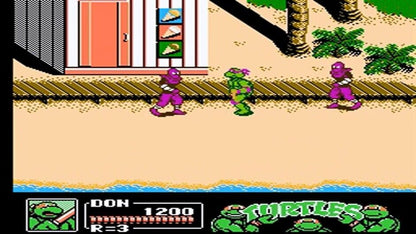 Teenage Mutant Ninja Turtles III The Manhattan Project (NES) - view 2