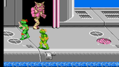 Teenage Mutant Ninja Turtles III The Manhattan Project (NES) - view 3