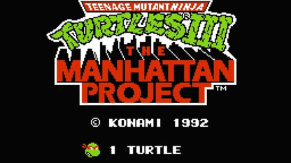 Teenage Mutant Ninja Turtles III The Manhattan Project (NES) - view 4