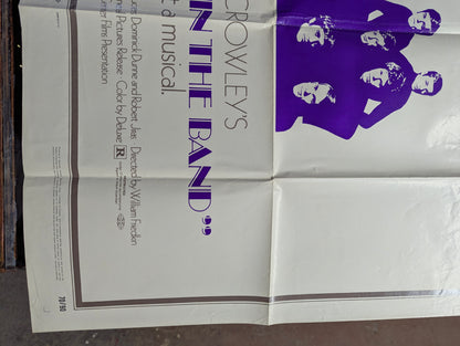 The Boys in the Band (1970) Original Folded One Sheet Movie Poster - view 3