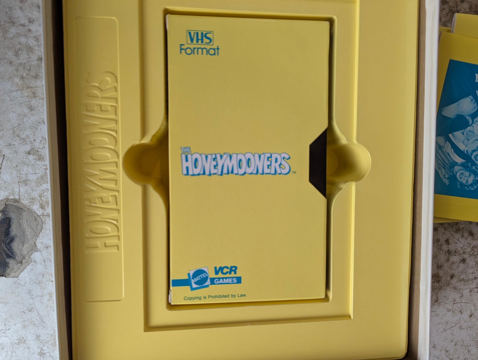 The Honeymooners VCR Game in Original Box - view 3